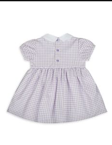 Cute Lavender Gingham Dress