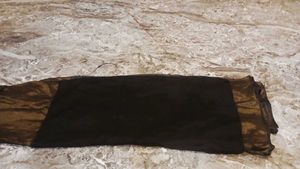 Elegant Black Saree with Blouse
