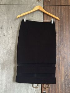 Forever New Black Midi Skirt