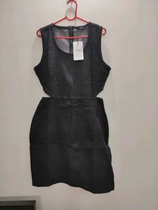 Chic Black Cut-Out Mini Dress (50% OFF ON MRP)