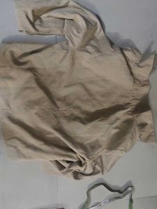 Beige Casual Jacket women