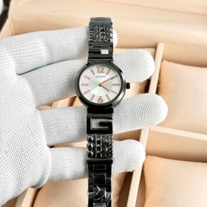 Guess Gold-Tone Green Watch