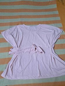 Light Pink Relaxed Fit Top