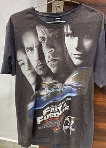 Rare Original Fast & Furious Graphic Paul Walker