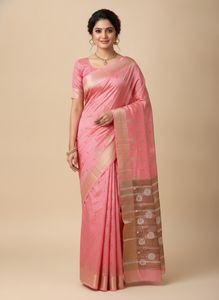 Beautiful Pink Saree