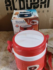Red Insulated Food Carrier