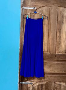 Elegant Royal Blue Skirt