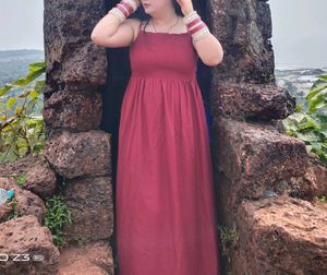 Elegant Red Maxi Dress like new condition ⭐⭐⭐⭐⭐