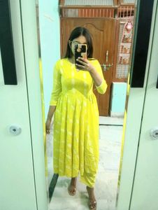 Vibrant Yellow Kurta