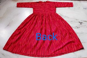 Striped Red Dress