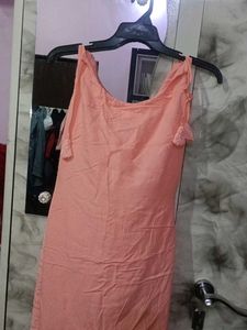 Cute Pink Textured kurti