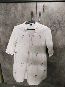 Embroidered Kurta with Palazzo Set