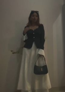 Chic Black &amp; White Dress