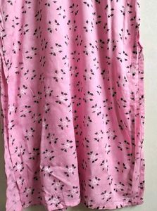 Pink Floral Kurta
