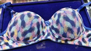 Comfortable Printed  push up full coverage Bra