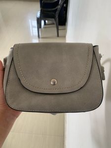 Grey Crossbody Bag