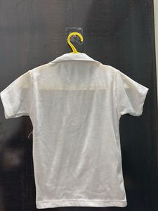 Cute White Polo Shirt