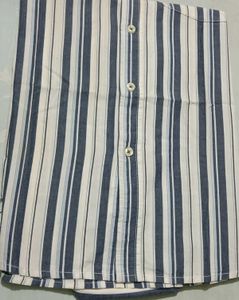 Pure Cotton Striped Casual Shirt
