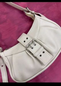 Stylish Cream Shoulder Bag