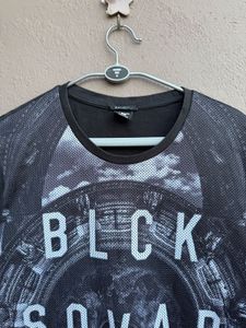 Men's Black Squad Graphic T-Shirt