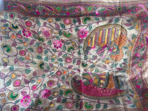 Exquisite Handwoven Fulkari Duppata
