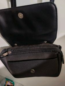 Stylish Black Crossbody Bag