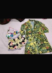 Tropical Print Co-ord Set