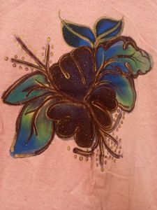 Pink Floral Graphic T-Shirt
