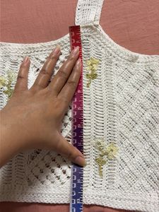Crocheted Crop Top