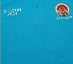Blue SCIICON 2024 Polo Shirt....L size