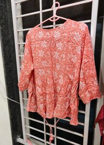 Boho Floral Print Kurta