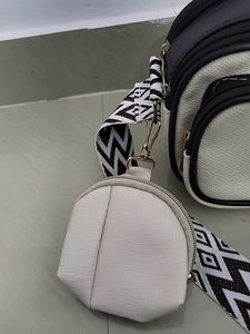 Chic Bow Detail Shoulder Bag Set