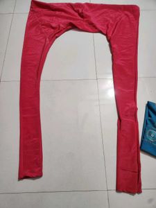 Teal Kurta with Pink Salwar