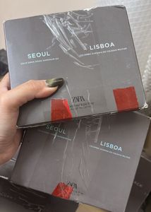 Zara Seoul & Lisboa Eau De Toilette Set