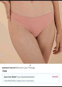 Women's Thong