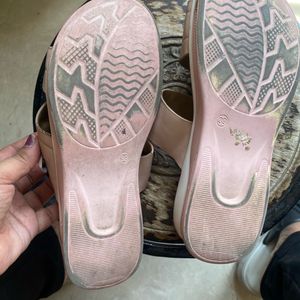 Stylish Pink Slide Sandals