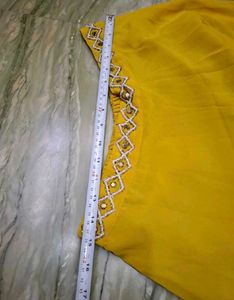 Stunning Yellow Embellished Lehenga Choli