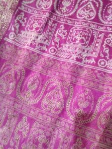 Vibrant Pink Ethnic Saree