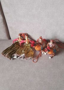 Rajasthani folk puppets show pieces