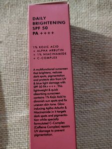 mCaffeine Clear Glow Sunscreen SPF 50 PA++++