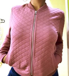 Rose Quilted Bomber Jacket By ONLY