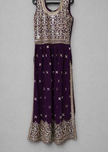 Embellished Purple Lehenga Choli Set