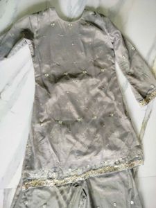 Frock Plazzo Dupatta Set , party wear, Festival