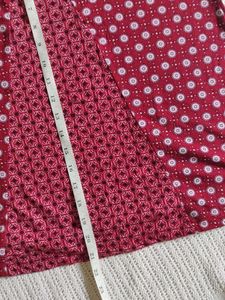 Red Printed Camisole Top