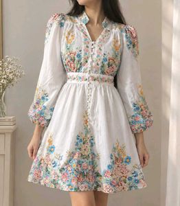 Charming Floral Mini Dress