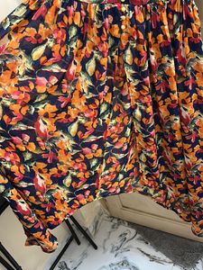 Colourful High Slit Long Kurta