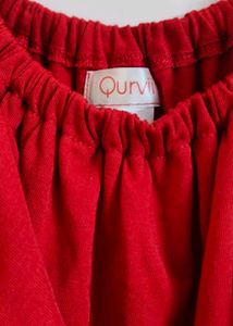 Chic Off-Shoulder Red Dress