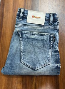 Men's Acid Wash Denim Jeans