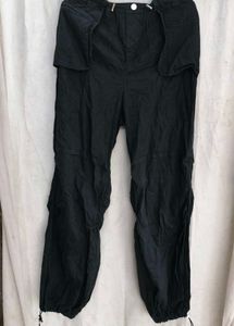 Black Cargo Style Pants