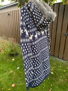 ZARA KNIT furry Dress Cum Sweater
